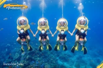 Under Water Scooter in Andaman